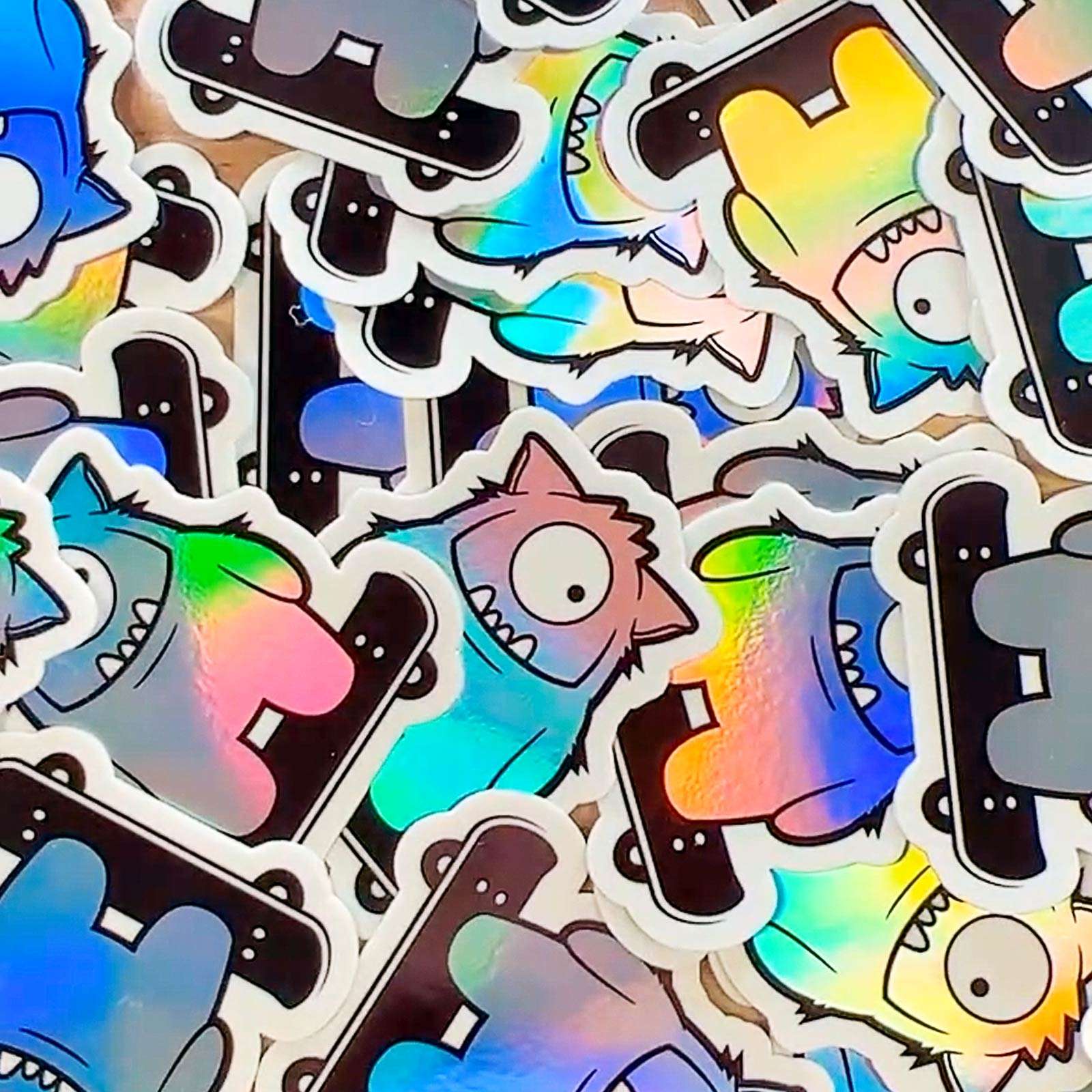 Arlo Plush Toy Holographic Sticker