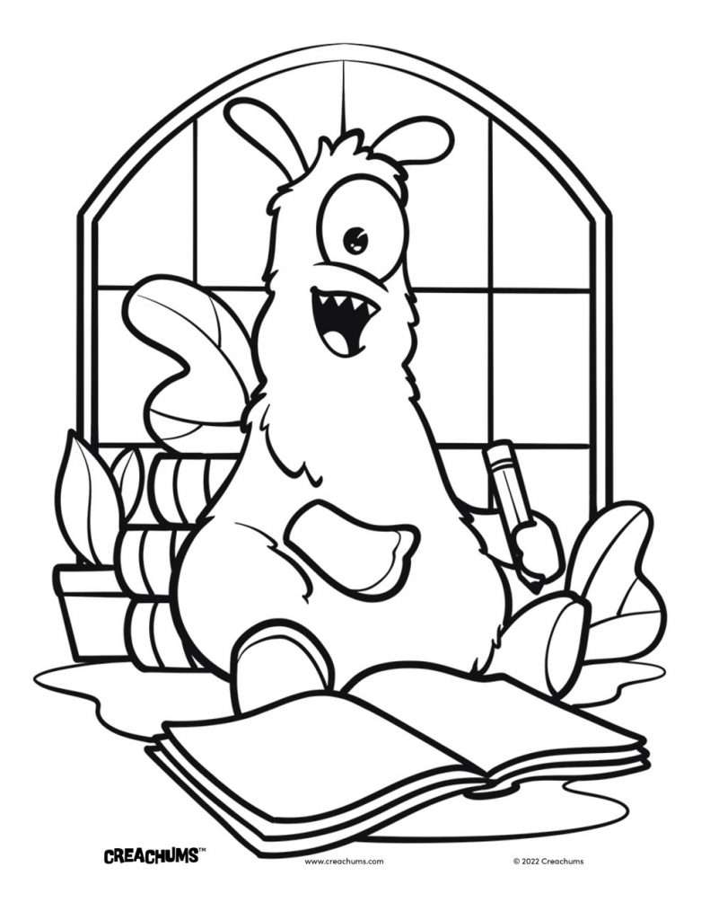 Free Lenny Plush Toy Coloring Page